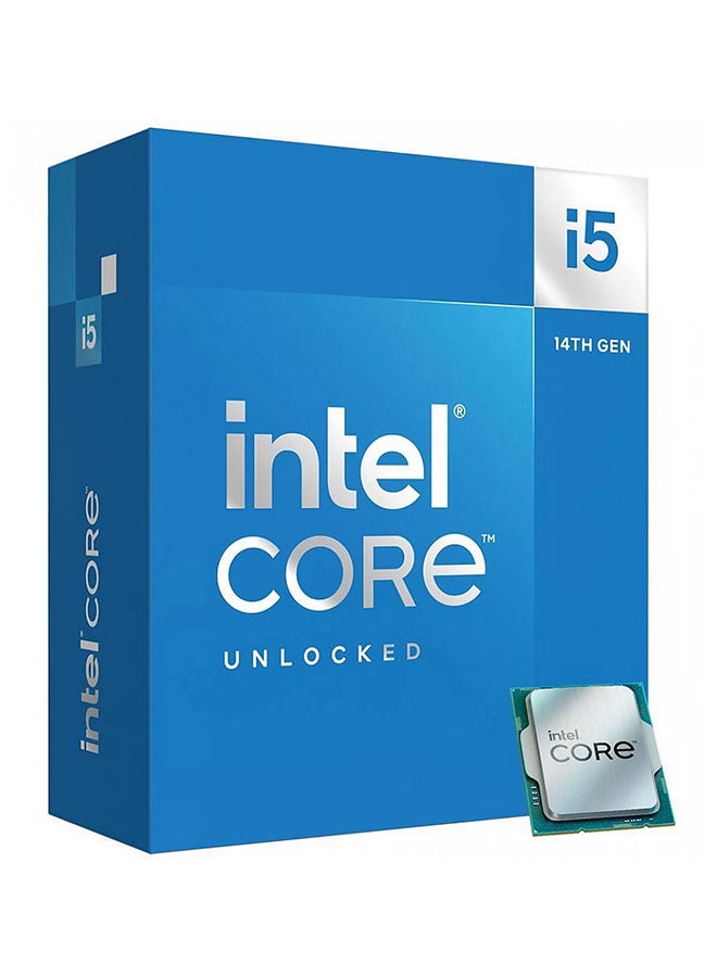 إنتل معالج كور i5-14600K بسرعة 3.5 جيجاهرتز و14 نواة LGA 1700 BX8071514600K أزرق - Image 2
